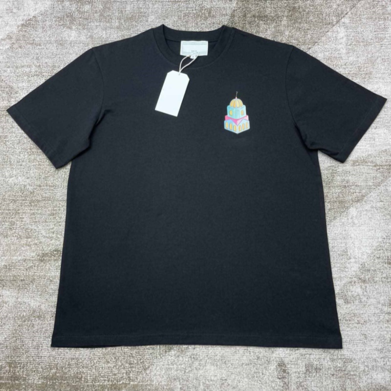 Street Fashion In Paris - เสื้อยืดพิมพ์ลายโลโก้ Top Casinoblank Morocco Paris Castle