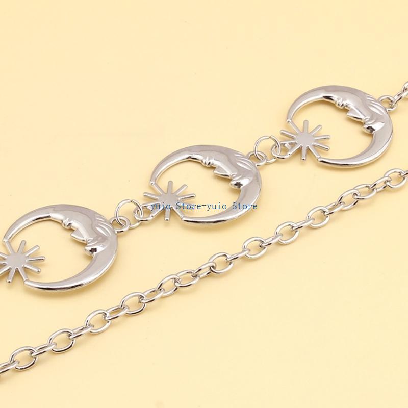 Street Fashion Culture - X7XB Sun/Moon จี้กางเกง Chain Street วัฒนธรรมผู้ที่ชื่นชอบ