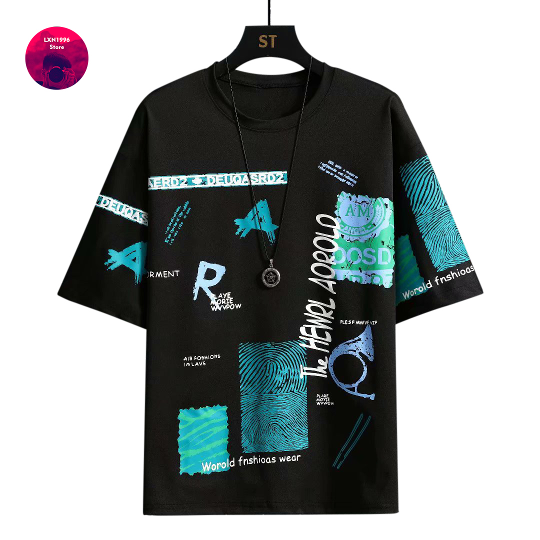 Street Fashion Japan Brand - ชาย Harajuku กราฟิกสีดำฤดูร้อนแขนสั้นเสื้อยืด Top Vintage แฟชั่นเสื้อผ้าผู้ชาย2021ญี่ปุ่น