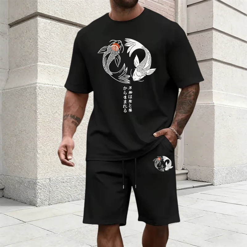 ชุดวอร์มลายหยินหยางสไตล์ญี่ปุ่ - Street Fashion Male บทวิจารณ์และราคา