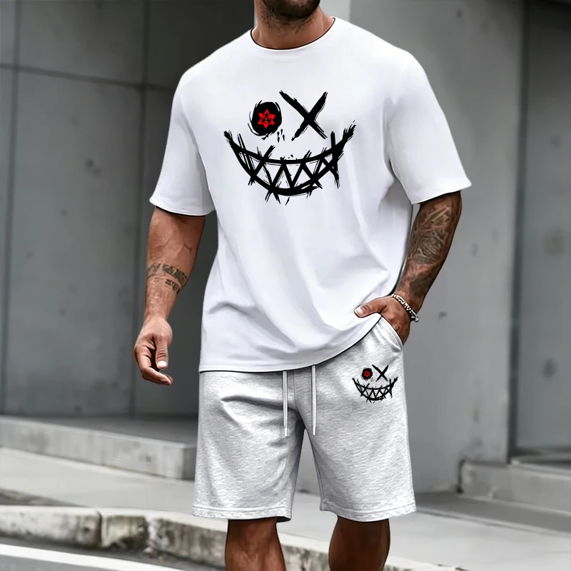 2026 ฤดูร้อนผู้ชายชุดเสื้อยืดแ - Street Fashion Male บทวิจารณ์และราคา