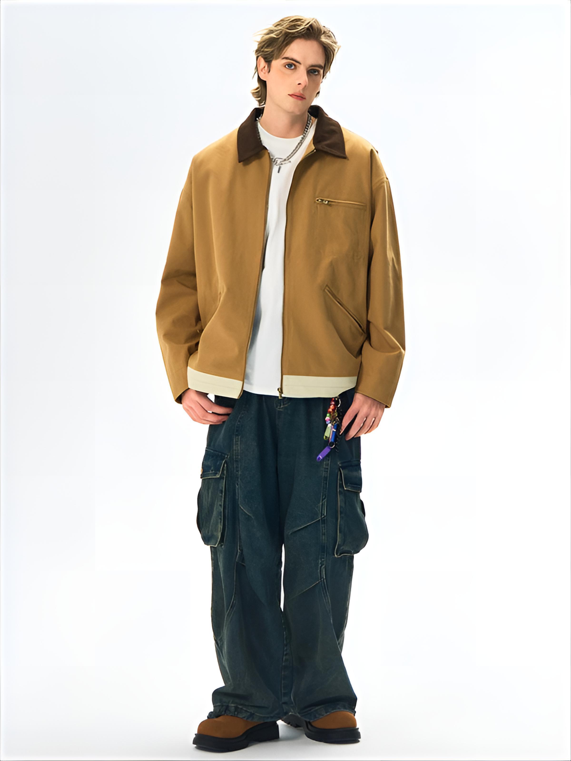 เสื้อแจ็คเก็ตผู้ชาย แฟชั่นเสื้ - Street Fashion Culture บทวิจารณ์และราคา