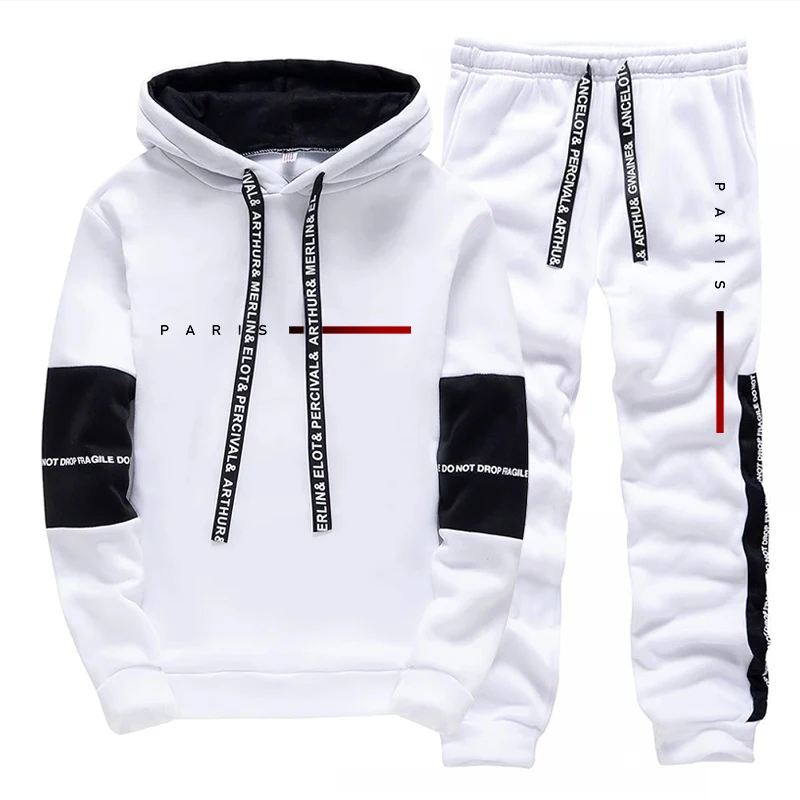 ชุดฮู้ดดี้แฟชั่นสไตล์ปารีสสำหร - Street Fashion Male บทวิจารณ์และราคา