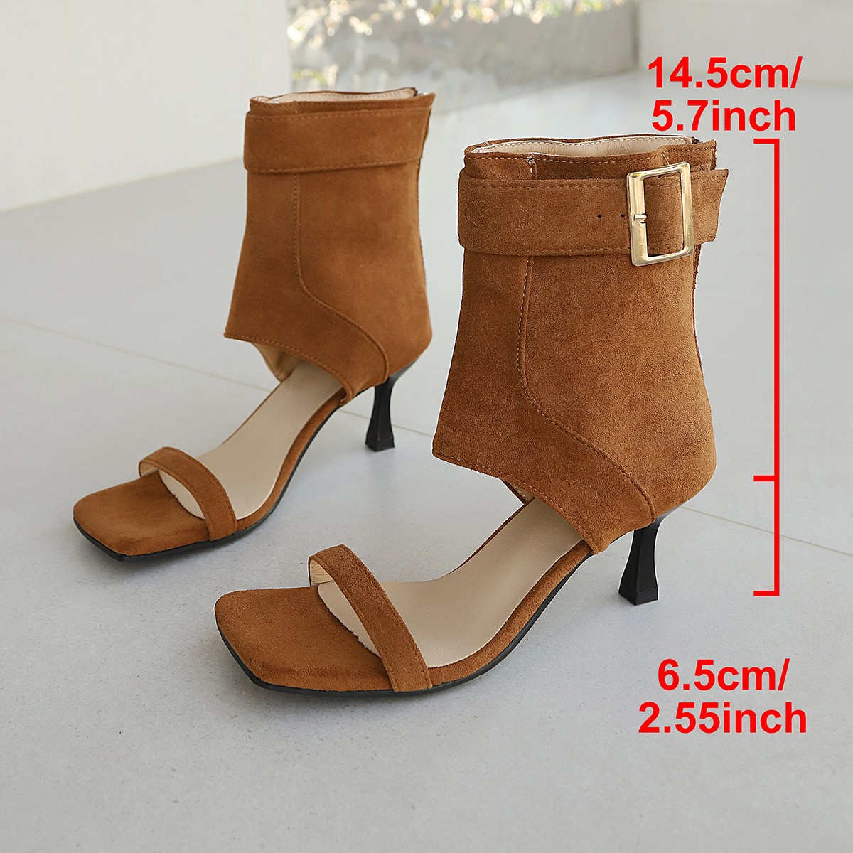 รองเท้าส้นสูงแบบเปิดนิ้วเท้า ร - Street Fashion Hot บทวิจารณ์และราคา