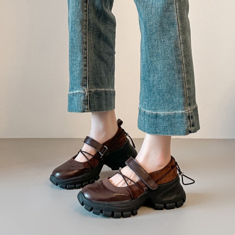 ใหม่เรโทรบัลเลต์แมรี่เจนรองเท้ - Street Fashion Shoes บทวิจารณ์และราคา