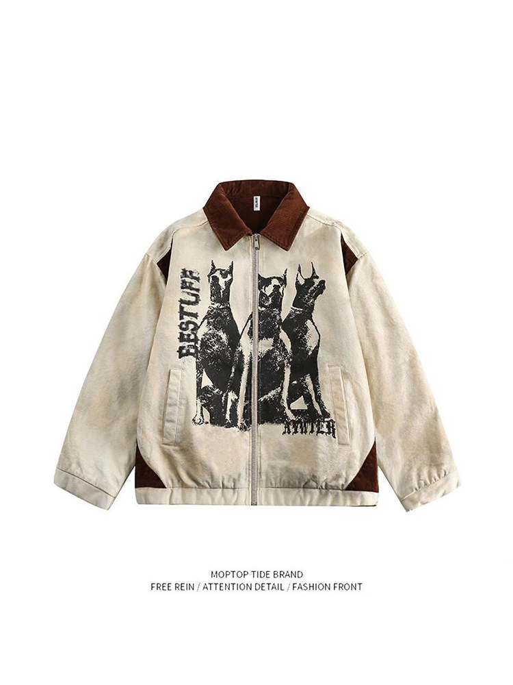 สไตล์อเมริกัน วินเทจ เสื้อแจ็ค - Street Fashion Culture บทวิจารณ์และราคา