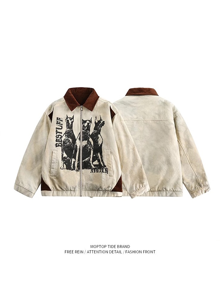 สไตล์อเมริกัน วินเทจ เสื้อแจ็ค - Street Fashion Culture บทวิจารณ์และราคา
