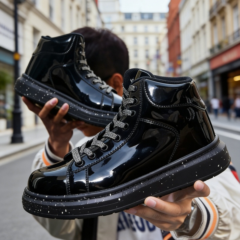รองเท้าสเก็ตบอร์ดสไตล์อังกฤษ ร - Street Fashion Shoes บทวิจารณ์และราคา