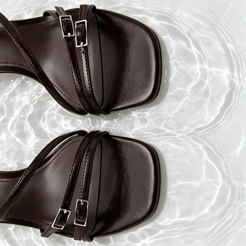 รองเท้าส้นสูงแบบสายรัดข้อเท้า  - Street Fashion Shoes บทวิจารณ์และราคา