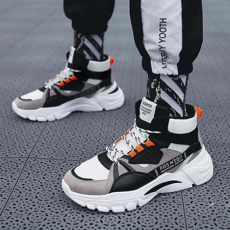 Hightopฤดูร้อนผู้ชายกีฬารองเท้ - Street Fashion Vietnam บทวิจารณ์และราคา