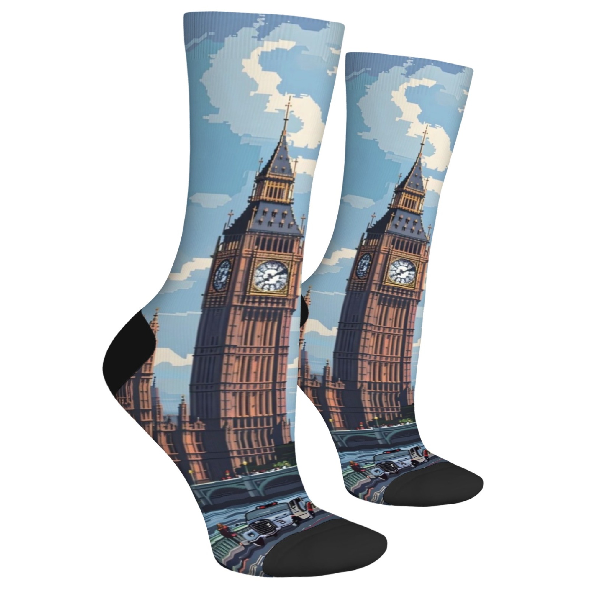 ถุงเท้าผู้ชายลายการ์ตูนสไตล์ลอ - Street Fashion In London บทวิจารณ์และราคา