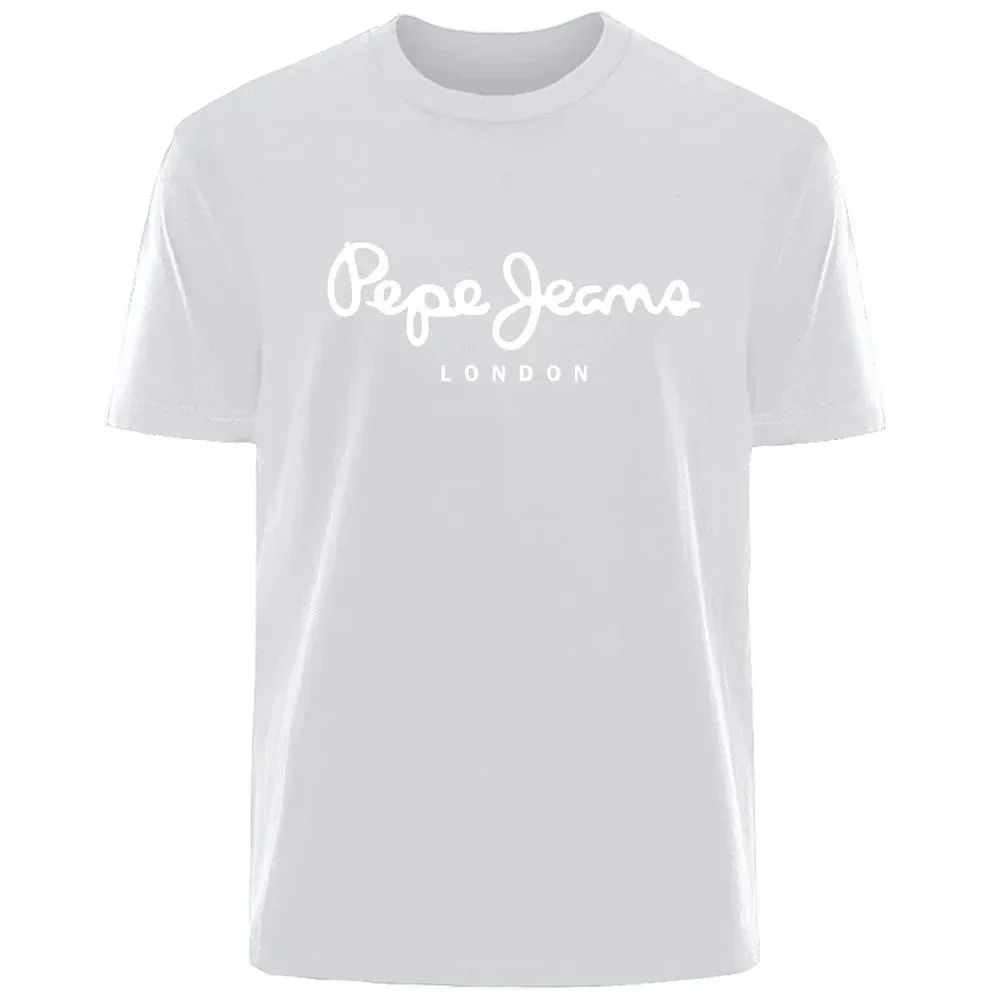 เสื้อยืดแขนสั้นโลโก้ผู้หญิงเปเ - Street Fashion In London บทวิจารณ์และราคา
