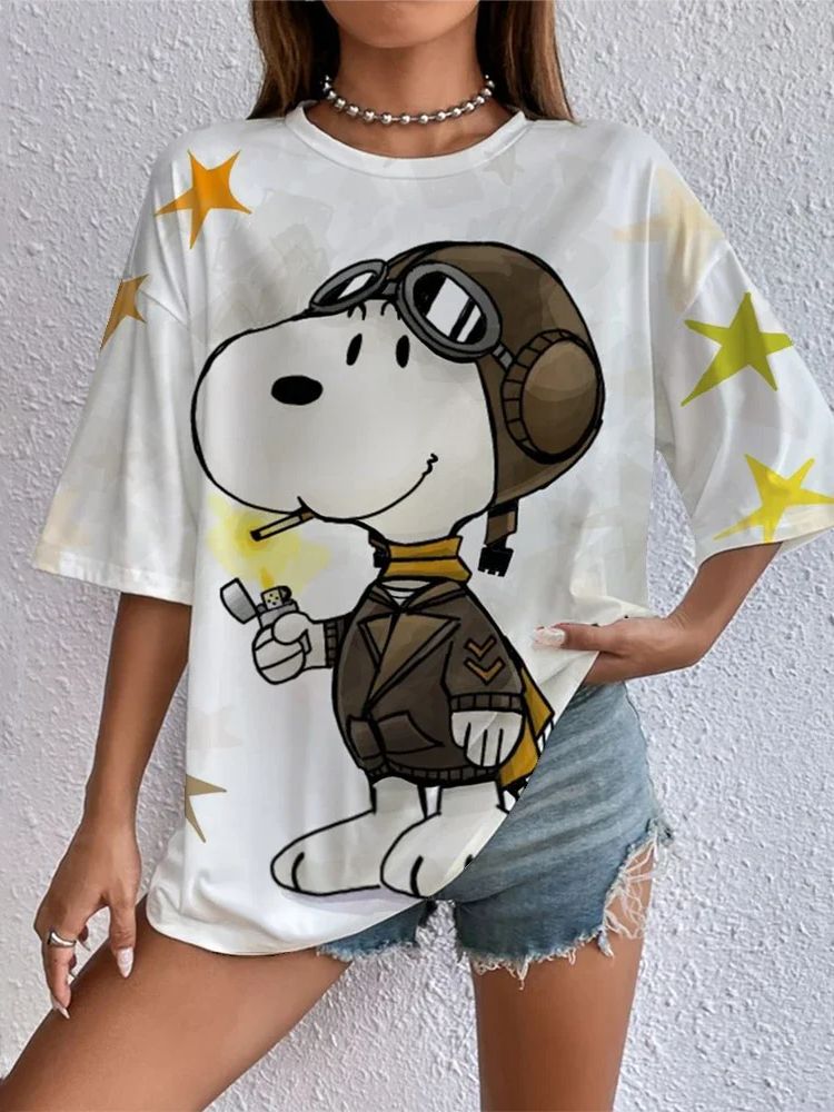 เสื้อยืดดิสนีย์ปารีสมิกกี้&มิน - Street Fashion In Paris บทวิจารณ์และราคา