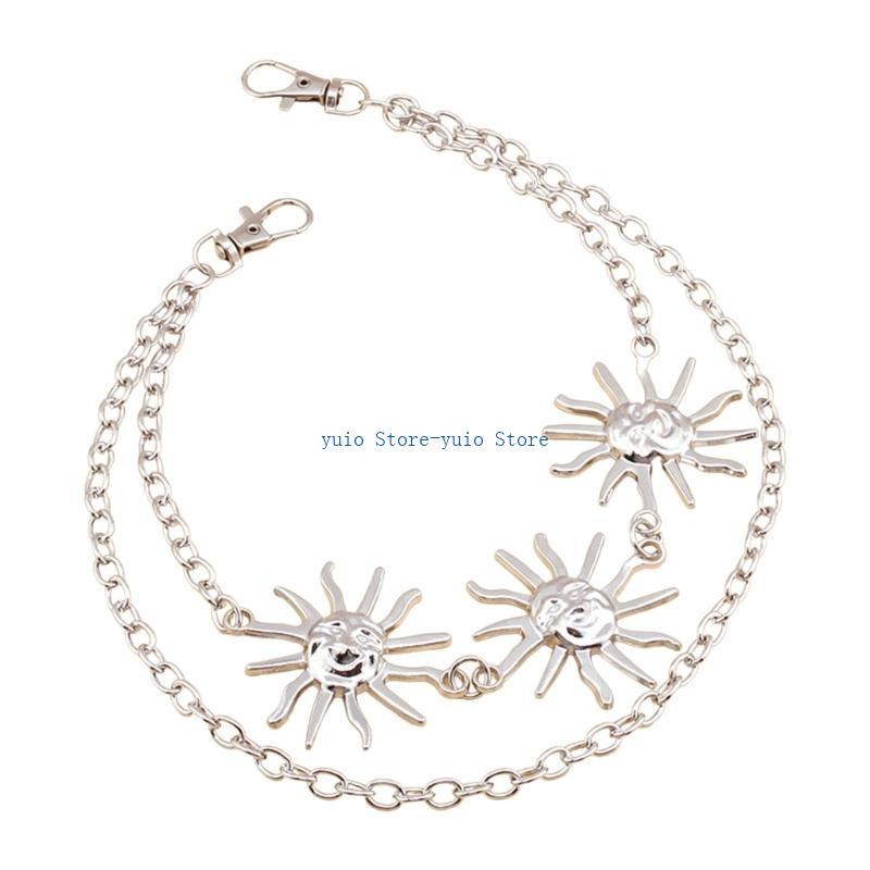 X7XB Sun/Moon จี้กางเกง Chain  - Street Fashion Culture บทวิจารณ์และราคา
