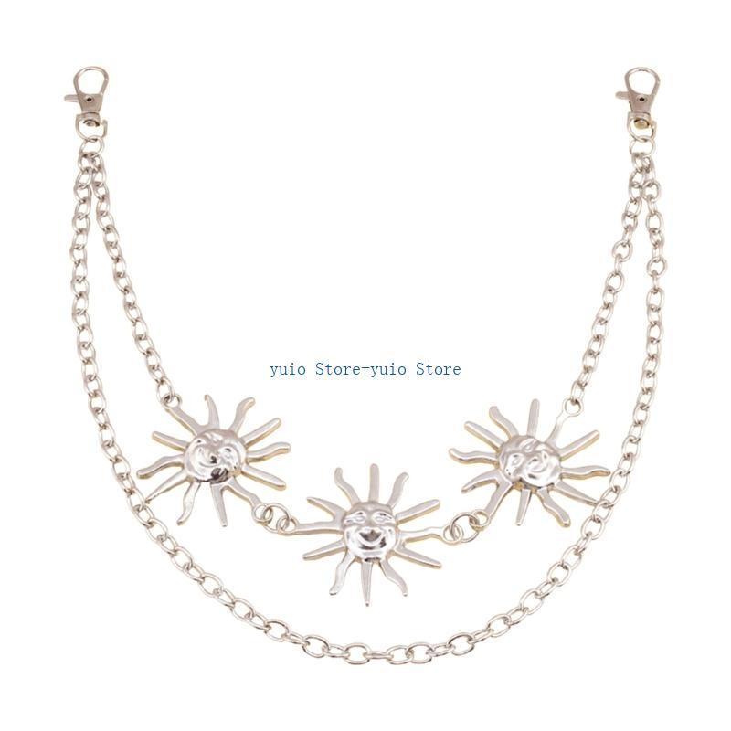 X7XB Sun/Moon จี้กางเกง Chain  - Street Fashion Culture บทวิจารณ์และราคา