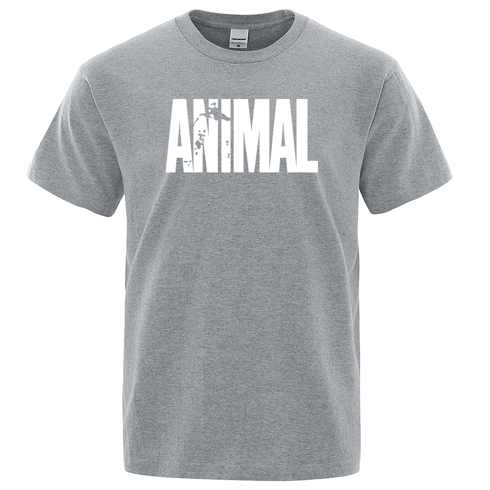 เสื้อยืดผู้ชายลายพิมพ์ตัวอักษร - Street Fashion Asian Men บทวิจารณ์และราคา