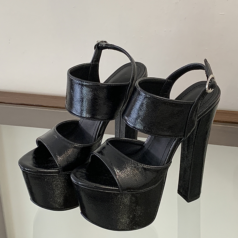 รองเท้าแตะรัดส้นแบบเปิดนิ้วเท้ - Street Fashion Shoes บทวิจารณ์และราคา