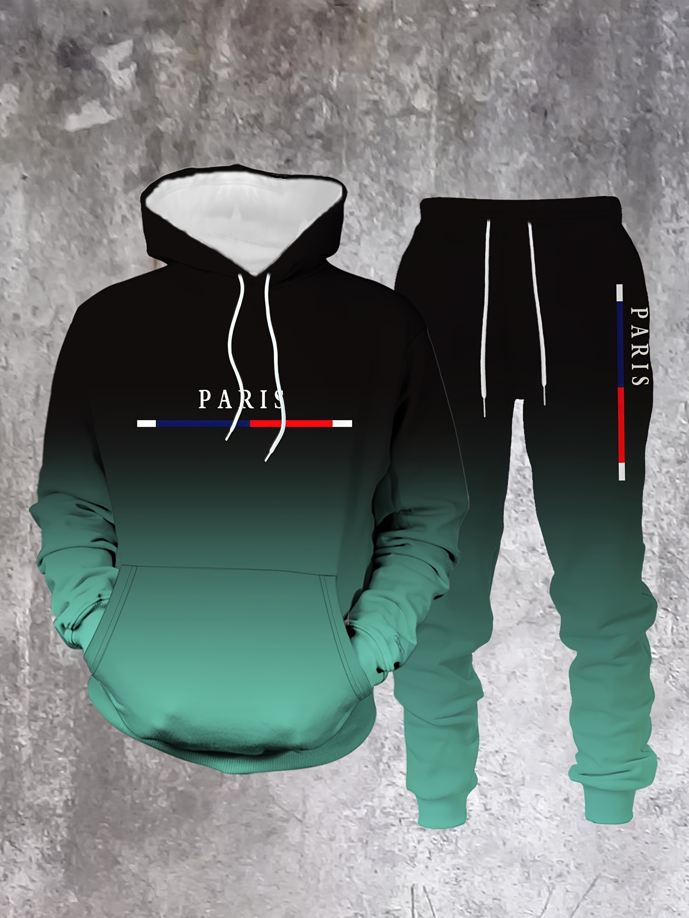 ชุดวอร์มลายไล่สีสไตล์ปารีส แฟช - Street Fashion In Paris บทวิจารณ์และราคา