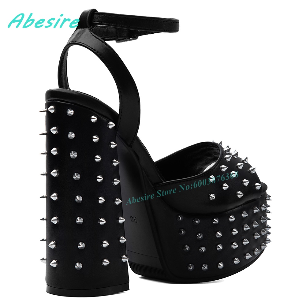 รองเท้าส้นตึกแบบรัดข้อเท้า สไต - Street Fashion Shoes บทวิจารณ์และราคา