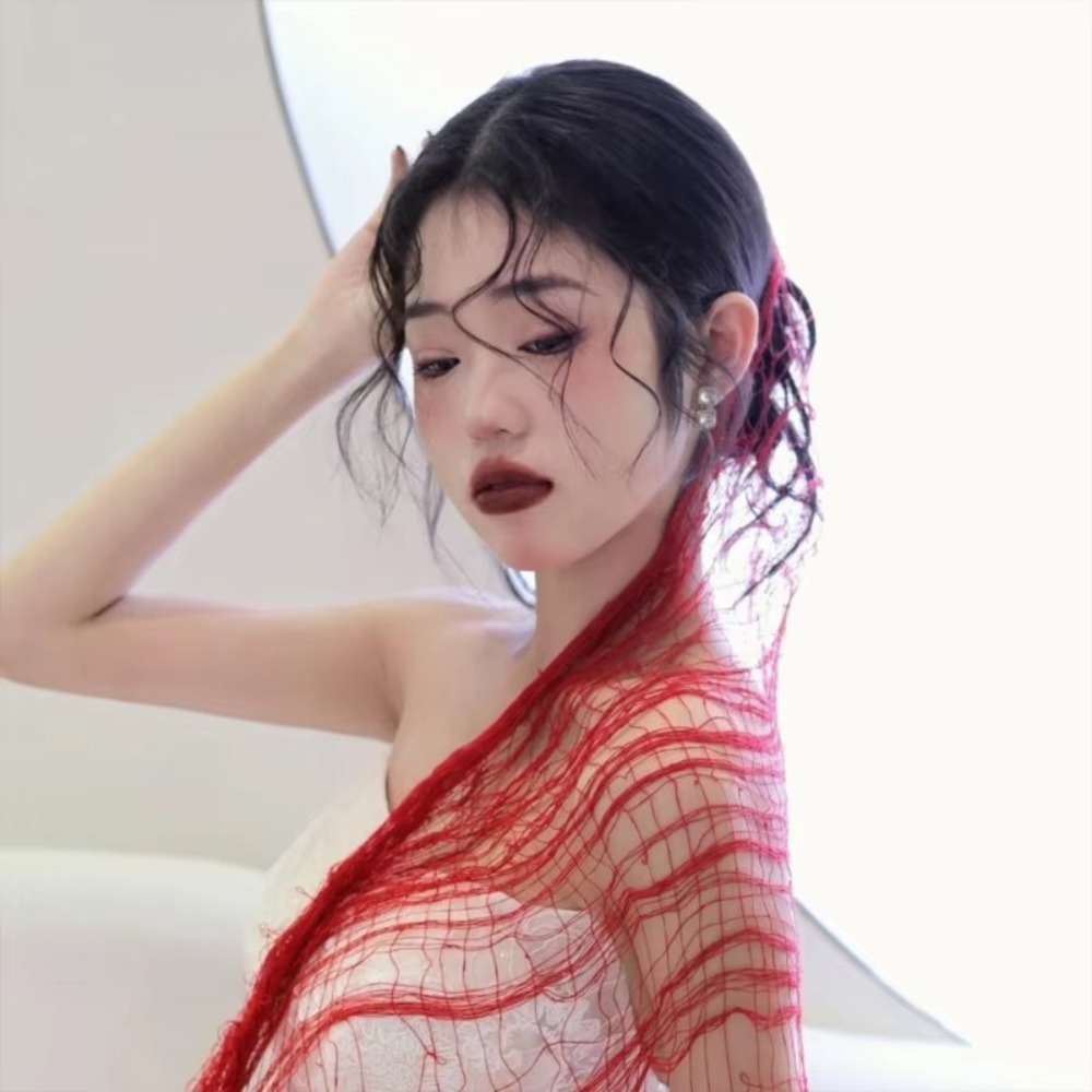 แฟชั่น Distressed ผ้าพันคอ Rag - Street Fashion Photography บทวิจารณ์และราคา