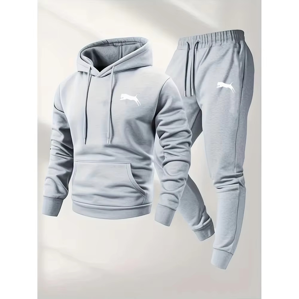 ชุดเซ็ตเสื้อฮู้ดและกางเกงขายดี - Street Fashion Male บทวิจารณ์และราคา